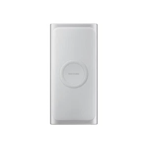 Samsung Induktive Wireless Powerbank 10.000 mAh USB Typ C/USB silver - Bild 1 von 4