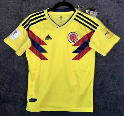 Adidas Federacion Columbia 2018 WORLD CUP Soccer Jersey Futbol Size 26 - Image 1 of 4