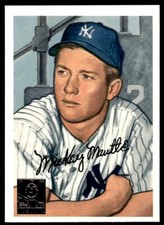 1987 Card Collectors 1952 Bowman Reprint Mickey Mantle New York .
