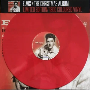 ELVIS PRESLEY *THE CHRISTMAS ALBUM* UK 2017 180g 12"LP, SEALED MINT RED VINYL - Picture 1 of 5