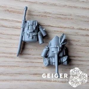 Warhammer 40K Astra Militarum Bits | Catachan Heavy Weapon Squad Backpack 2x Set - Picture 1 of 1