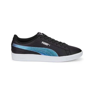 Puma Vikky V3 Bioluminescence Lace Up Youth Girls Black Sneakers Casual Shoes 3