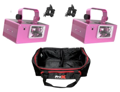 2 Chauvet DJ Scorpion Dual RGB ILS with O-Clamps & Carry Bag - Image 1 of 4