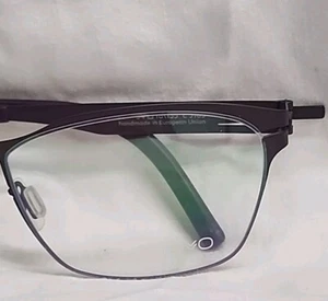 Cateye OVVO Optics 2754 Plum Handmade Titanium Eyeglass Frame 54/16/135 - Picture 1 of 9
