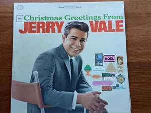 Stereo CS 9025 Jerry Vale "Christmas Greetings From" SIGNED Vinyl NM See Pics - Picture 1 of 6