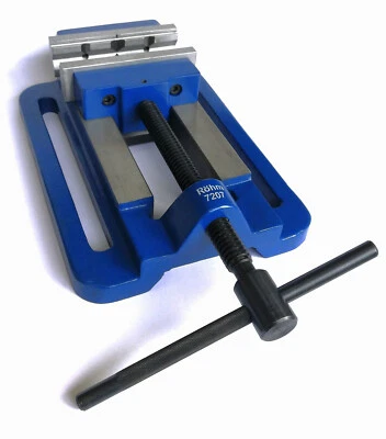 RÖHM Schraubstock 7207, 140 mm Backenbreite, Maschinenschraubstock, TYP BSH 7