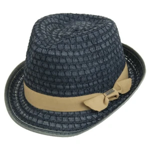 CAPPELLO TRILBY CON NASTRO SOLID COLOR - Bild 1 von 1