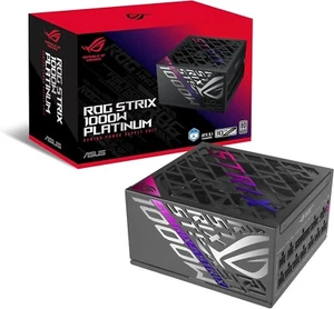 Asus ROG Strix 1000W Platinum Alimentatore - Completamente Modulare, 80+ Platinum, ATX 3.1 - IVA - Foto 1 di 10