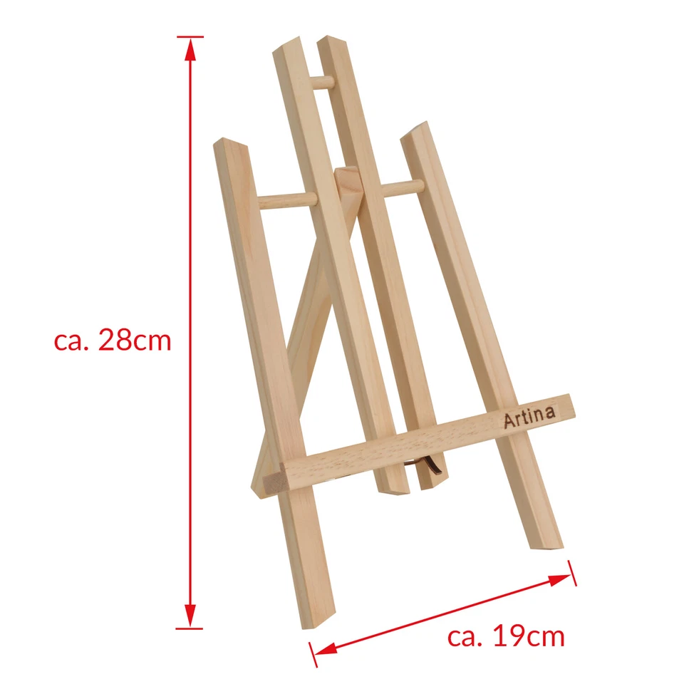 The Wall Tischstaffelei 30cm Kiefernholz Staffelei