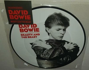 DAVID BOWIE BEAUTY & THE BEAST (2018) BRAND NEW 7" PICTURE DISC VINYL SINGLE - Picture 1 of 2