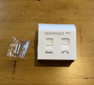 Unidad combinada Openreach Master Socket NTE5C / VDSL placa frontal MK4 - Imagen 1 de 2