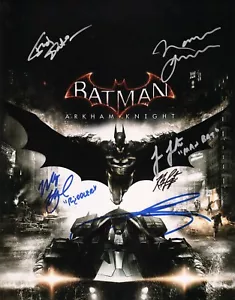 BATMAN:Arkham Knight (x6) Authentic Hand-Signed "Troy Baker" 11x14 photo (PROOF) - Picture 1 of 2
