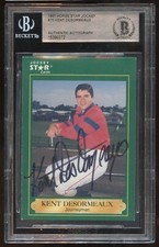 Kent Desormeaux #71 signed autograph auto 1991 Horse Star Jockey BAS Slabbed