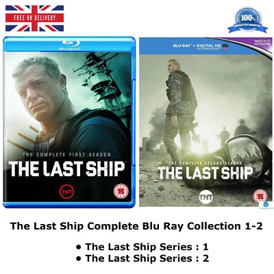 THE LAST SHIP Season 1-2 Complete Collection TV Series Sealed All Region Blu-Ray - Image 1 of 4