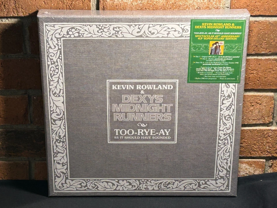 KEVIN ROWLAND & Dexys Midnight Runners - Too-Rye-Ay, Ltd Import 4LP BOX SET New! - Image 1 of 4