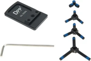Mira trasera de titanio DPP montaje cola de milano/placa de montaje/adaptador compatible... - Imagen 1 de 3