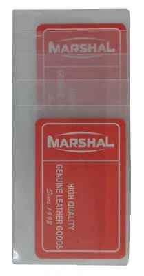 JUEGO DE 2 insertos de plástico para chequera para tarjetas con fotos 5 páginas Foto 1 de 2