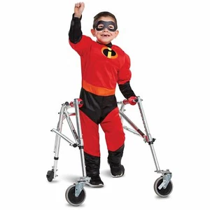 Kids Official Disney Dash Incredibles Costume Wheelchair Adaptive Fancy Dress - Picture 1 of 8