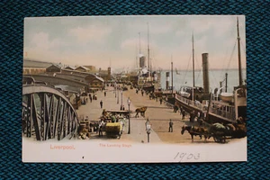 Die Landebühne - Liverpool - Postkarte - Bild 1 von 2