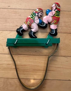 Blech Litho Handboxen Boxer Squeeze Spring Action Spielzeug - Bild 1 von 10