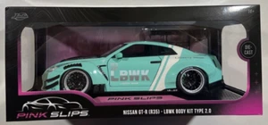 NEW 2025 Jada Pink Slips Nissan GT-R (R35) Liberty Walk Body Kit 1/18 - Picture 1 of 3