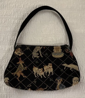 Bolso Doodle Perro Animal Tapiz Cartera Bolso de Mano Bolso de Hombro Foto 1 de 4