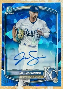 2025 Bowman Chrome Jac Caglianone Auto /199 - Bild 1 von 2