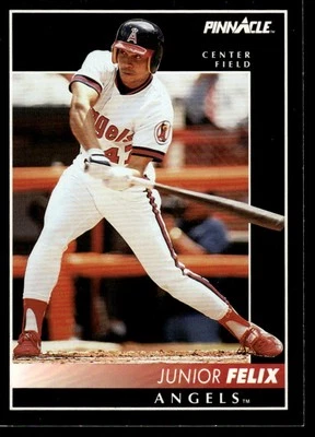 1992 Pinnacle #220 Junior Felix - Image 1 of 2
