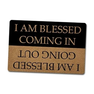 Welcome Doormat with Anti-Slip Rubber Back (23.6 X 15.7 inch) Prank Gift Home - Picture 1 of 6