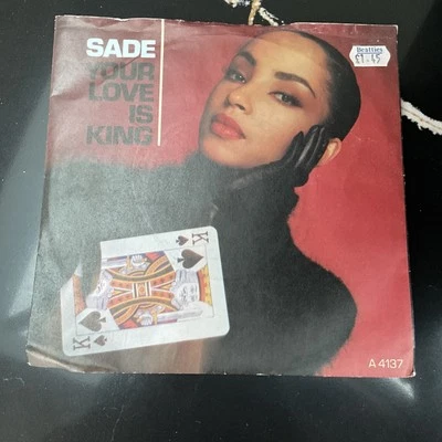 SADE 1984 Your Love Is King / Love affair with life original UK 7" vinyl single - Image 1 of 4