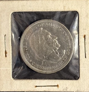 1892 US Mint silver half dollar, Columbian Exposition - Picture 1 of 4