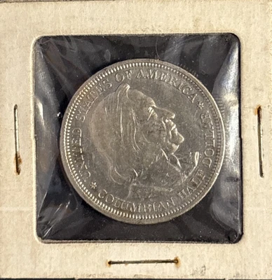 1892 US Mint silver half dollar, Columbian Exposition - Image 1 of 4