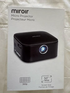 Miroir M29 Portable Projector | 50 Picture LED Movie Projector - Picture 1 of 8