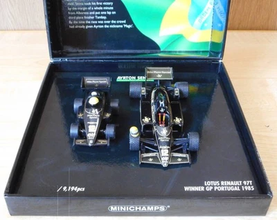 Senna J.P.S. Specification Driverless Custom 1 43 Lotus 97T (1985 Portugal GP Wi - Image 1 of 4