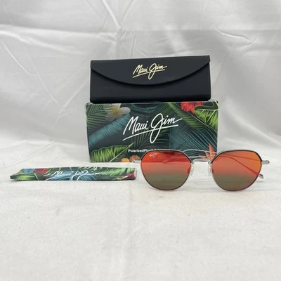 Gafas de sol Maui Jim Island Eyes Titanio Polarizado Plus 2 Espejos Gunmetal Foto 1 de 4