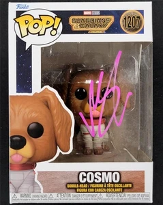 Maria Bakalova signed Cosmo Guardians of the Galaxy Funko Pop! (C) ~ Beckett BAS - Picture 1 of 6