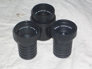 LEITZ COLORPLAN Lens 1:2,5 / 90 + Enna + Voigtländer Objektive - Bild 1 von 4