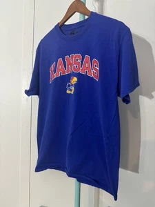 Russel Athletic - Kansas Jayhawks - Men’s Large - Blue - 📸👀 - Picture 1 of 7