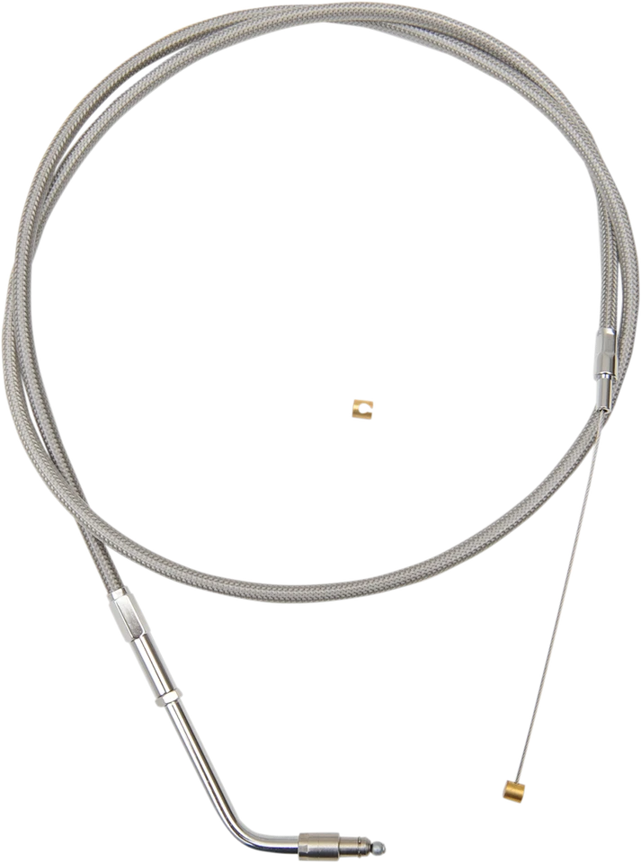 LA Choppers [LA-8220TH13] 节气门电缆不锈钢 12-14 英寸 猿衣架 — 第 1/1 张图片