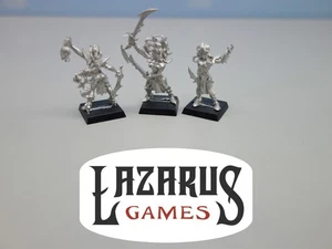 Warhammer Dark Elf AoS Order Figlie di Khaine - x3 Elfi Streghi (oop metal) - Foto 1 di 4