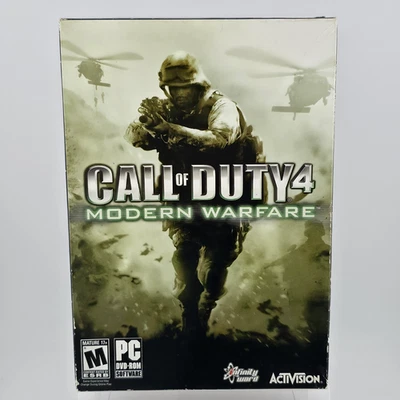 Call of Duty 4: Mordern Warfare, 2007, Small Box, New & Sealed - Image 1 of 4