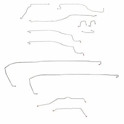 Kit completo de línea de freno para Chevrolet Tahoe 2003-2006-CBK0173SS Foto 1 de 3