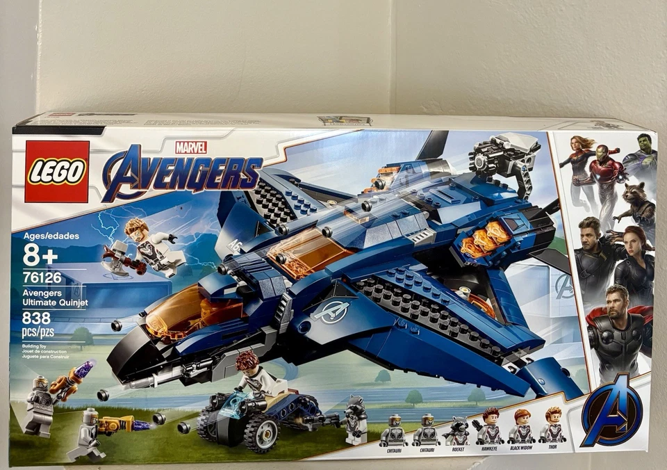 LEGO Marvel Avengers Ultimate Quinjet 76126 Nuevo. RETIRADO. Envío gratis Foto 1 de 2