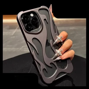 Case for Iphone 17 16 15 14 13 11 12 Pro Max plus Heat Bumper Back Cover - Picture 1 of 15