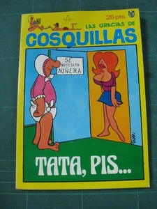 F214 LAS GRACIAS DE COSQUILLAS Nº7-TATA,PIS...COMIC EROTICO-AÑO 1976-ED.MARC BEN - Imagen 1 de 6