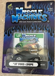 Muscle Machines '37 Ford Coupe  1:64 Die-Cast 03-51 - Picture 1 of 4