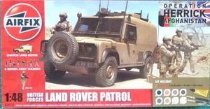 oop Airfix 1/48 A050121 British Forces Land Rover Patrol Gift Set T16 2012-15 - Picture 1 of 10