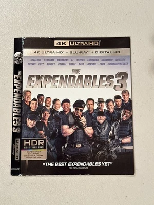 The Expendables 3 4K SLIPCOVER ONLY NO MOVIE, ARTWORK, CASE, Etc - Image 1 of 2