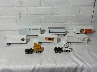 1:64 Lot of Semi Truck Tractor Trailers Dollies Winross Ertl PEM - Image 1 of 4