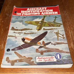 AIRCRAFT IDENTIFICATION FOR FIGHTING AIRMEN / G.E. WILSON 1943 Disbound - Picture 1 of 10